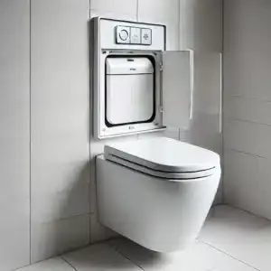 chasse d’eau encastrée