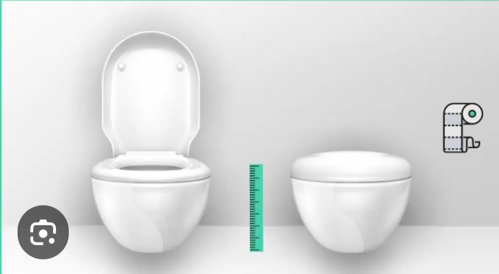 HAUTEUR WC 40CM SUSPENDUE