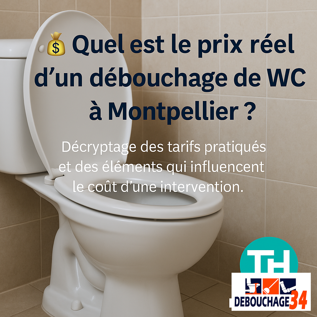 Combien coûte un débouchage de WC à Montpellier