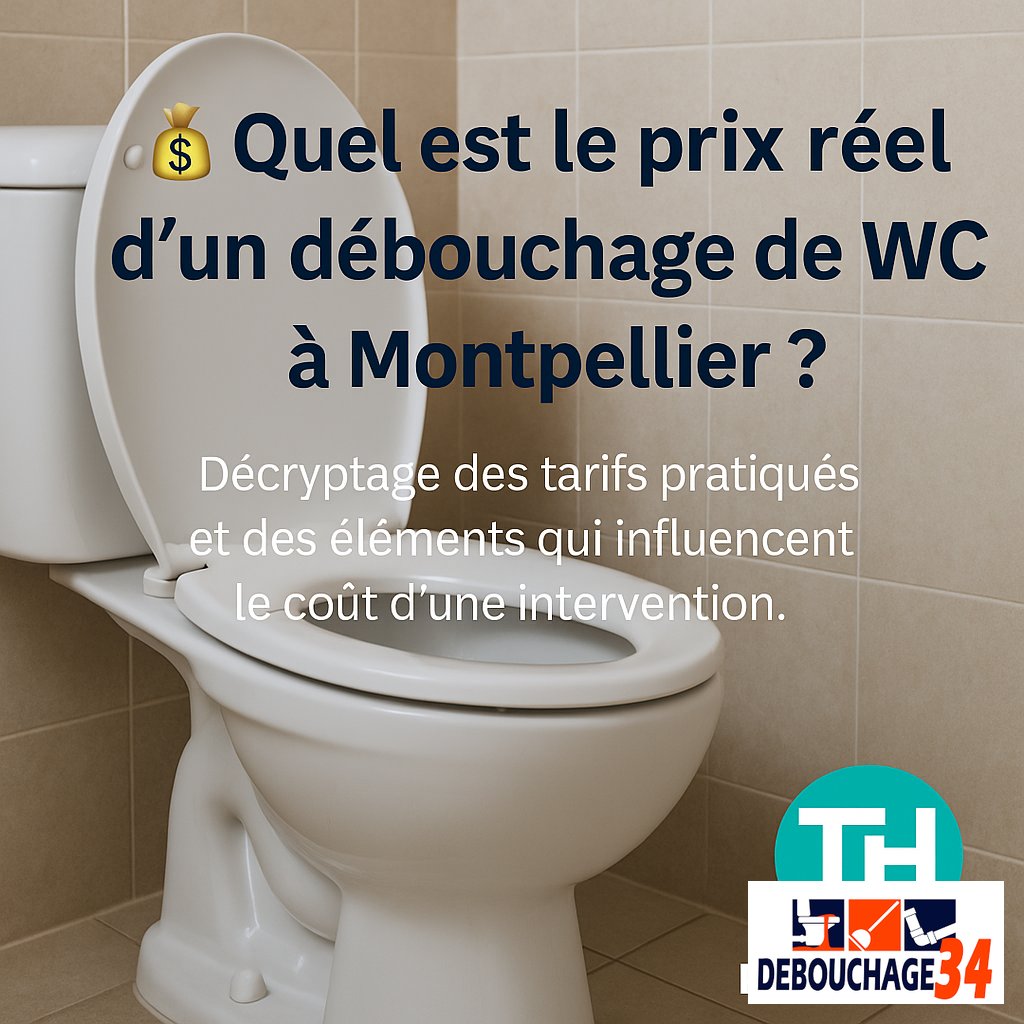 Combien coûte un débouchage de WC à Montpellier