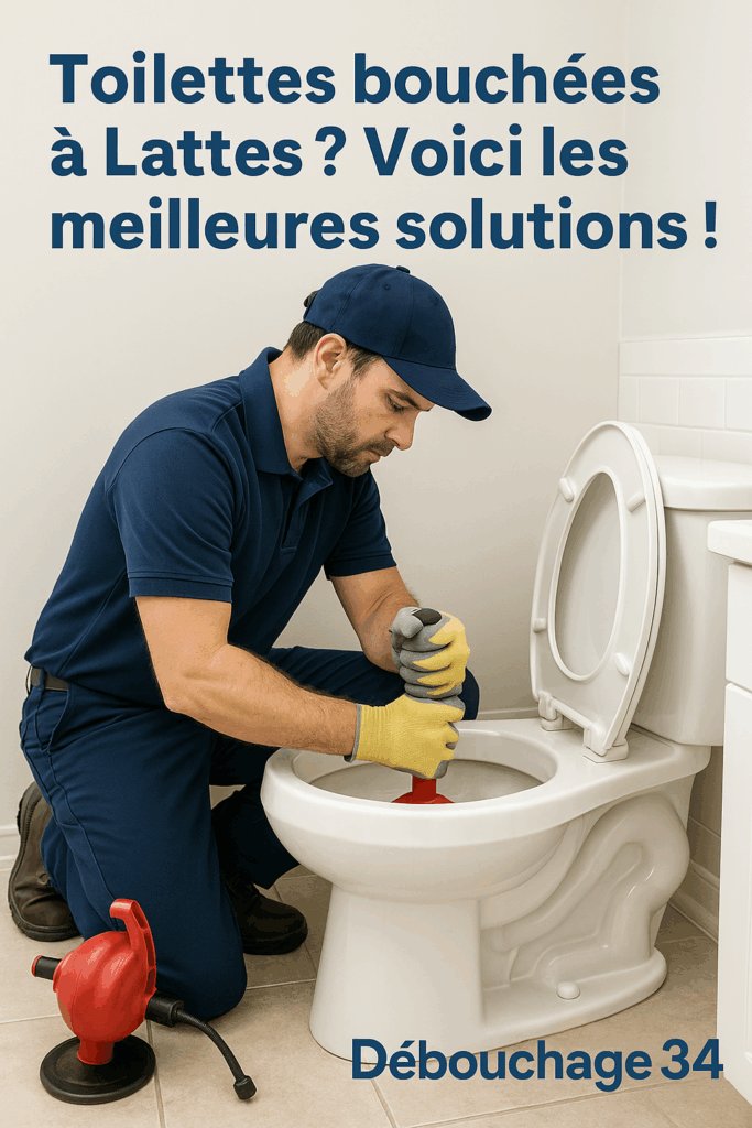 Toilettes bouchées à Lattes